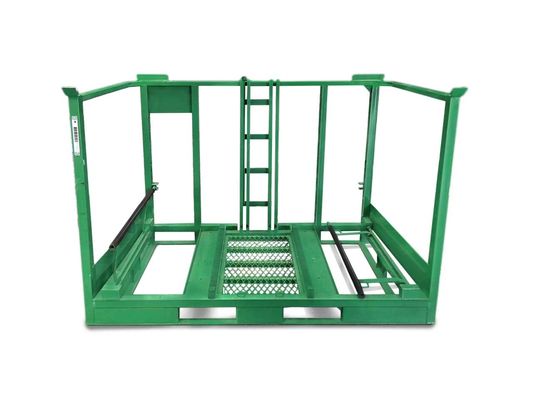 품질  Mild Steel Q235 1.5T Capacity unfolding Stackable Steel Pallets 공장