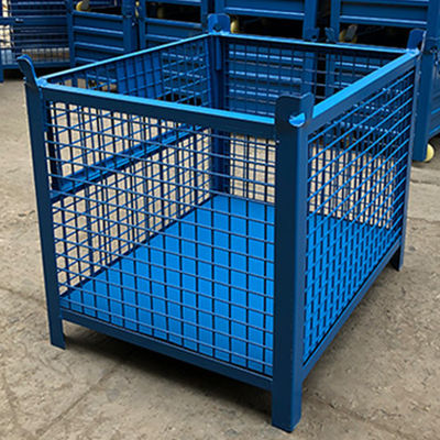 품질  5*5 Mesh Galvanized Mild Steel Q235 Stacking Stillage 공장