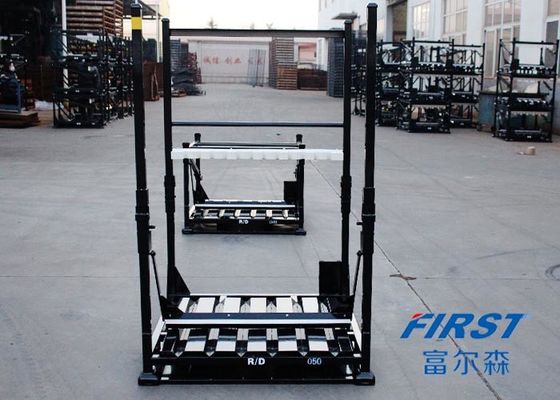 4 층 적층화 금속 팔렛트 상자