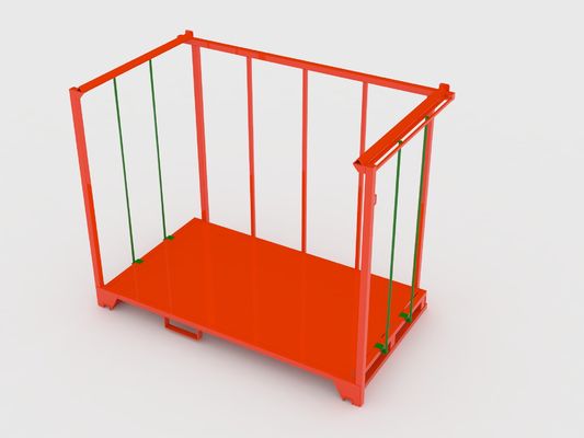 뜨거운 침지된 직류 전기로 자극된 1800 밀리미터 높이 스태커블 강철 랙
